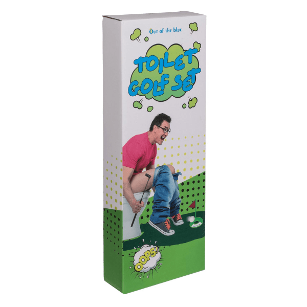 Toalettgolf - Golf till Badrum - Minigolf Grön