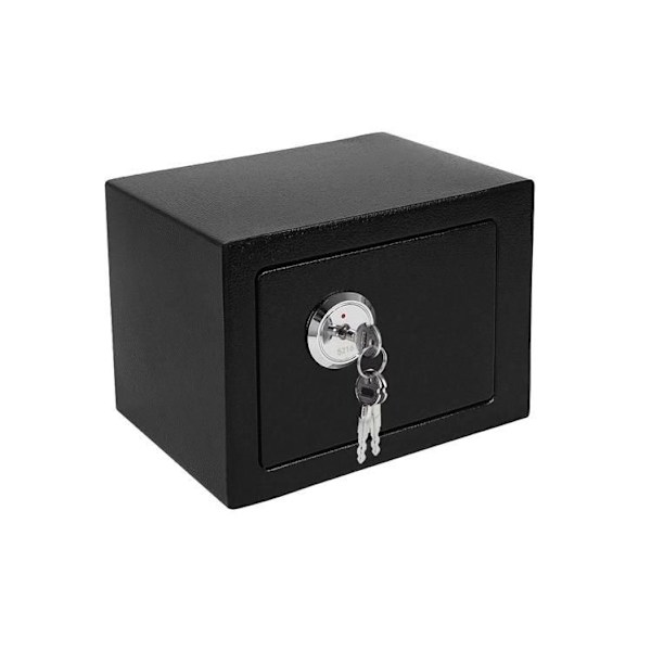 Kassaskåp med Nyckel / Säkerhetsskåp - Värdeskåp Black