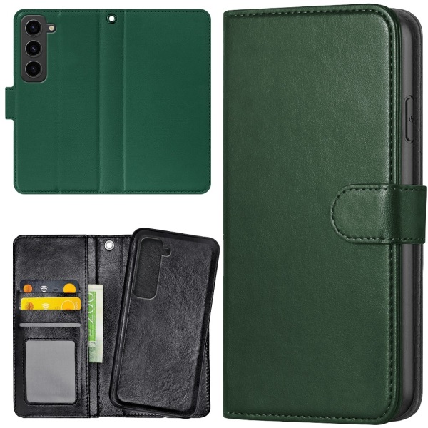 Samsung Galaxy S23 - Mobilcover/Etui Cover Mørkgrøn