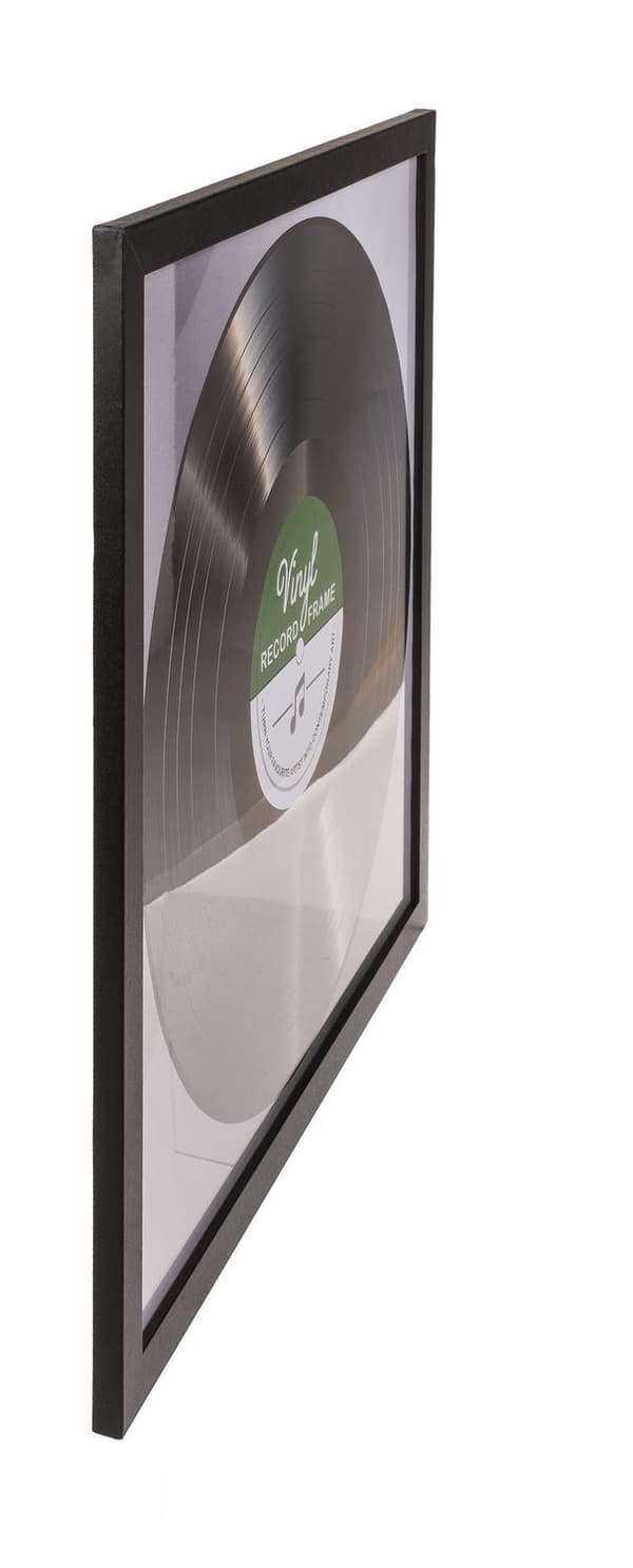 LP-ram til Vinylplade - Record Album Frame - Glasfront - 32x32cm 3-Pack