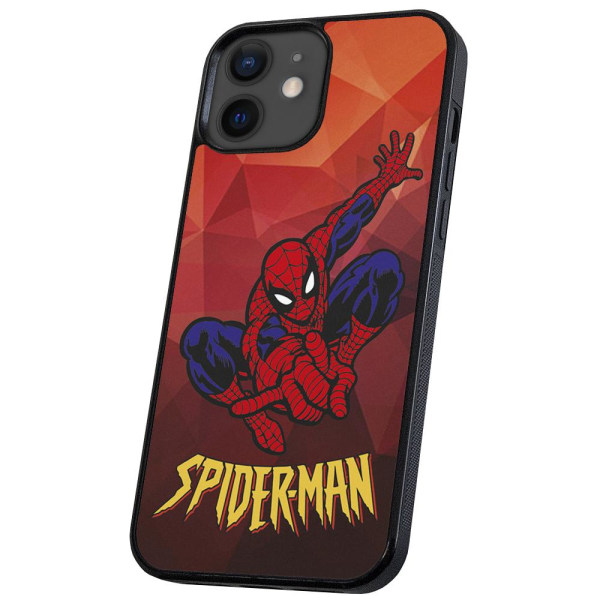 iPhone 12/12 Pro - Cover/Mobilcover Spider-Man Multicolor