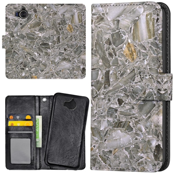 Huawei Y6 (2017) - Mobile Marble Case