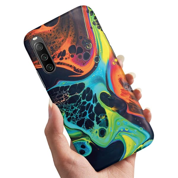 Deksel / Mobildeksel til Sony Xperia 10 IV - Marmor