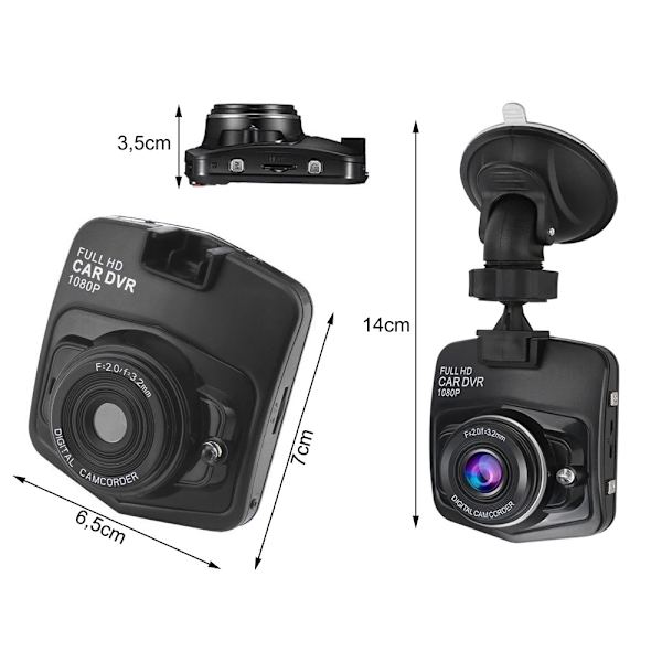 Backkamera till Bil / Bilkamera - Dashcam