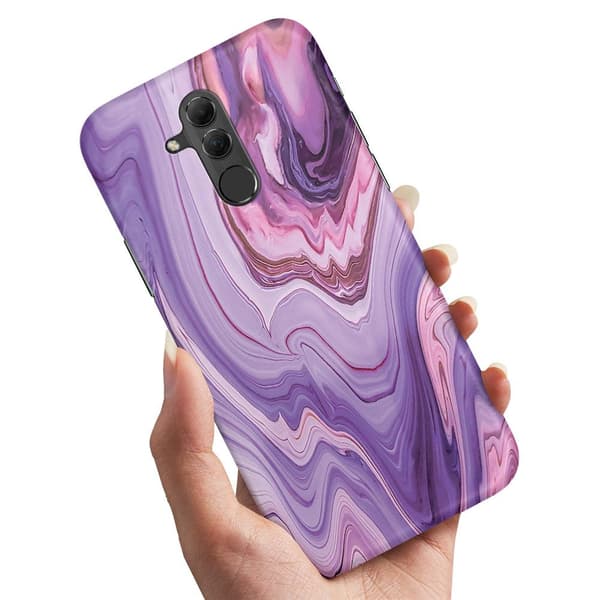 Deksel / Mobildeksel til Huawei Mate 20 Lite - Marmor Multicolor