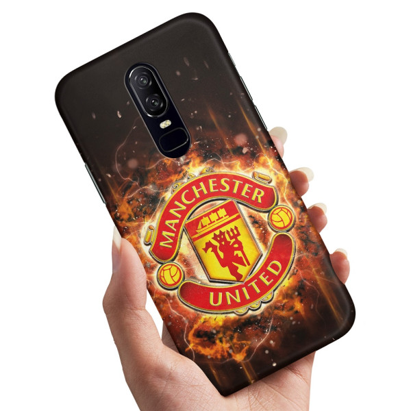 OnePlus 6 - Cover/Mobilcover Manchester United