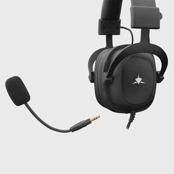 White Shark Premium TAIKO Over-Ear Gaming Headset Svart