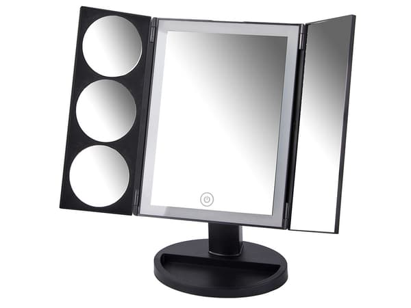 Led sminkspegel som förstorar 3x 5x 10x