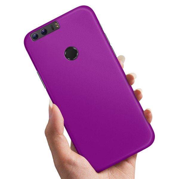 Huawei Honor 8 - Cover/Mobilcover Lilla Purple