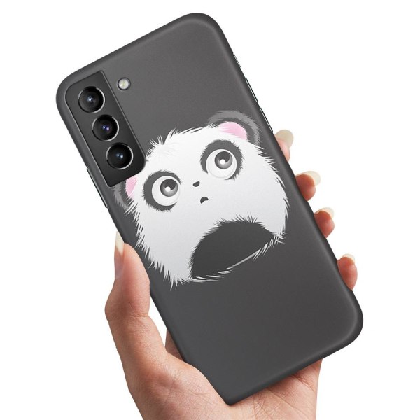 Samsung Galaxy S21 FE 5G - Kuoret/Suojakuori Pandan pää Multicolor