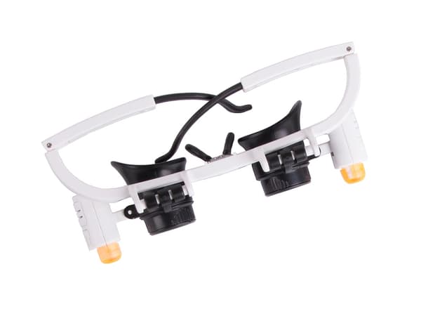 Förstoringsglasögon med LED - 25x
