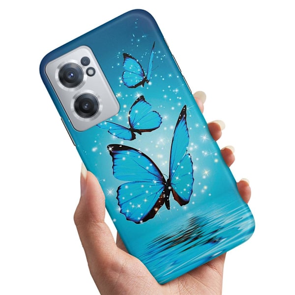 OnePlus Nord CE 2 5G - Skal/Mobilskal Glittrande Fjärilar