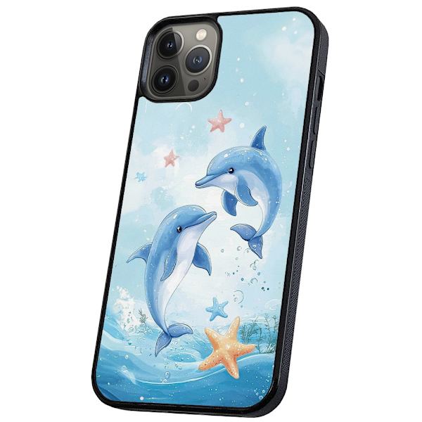 iPhone 11 Pro - Deksel/Mobildeksel Dolphins