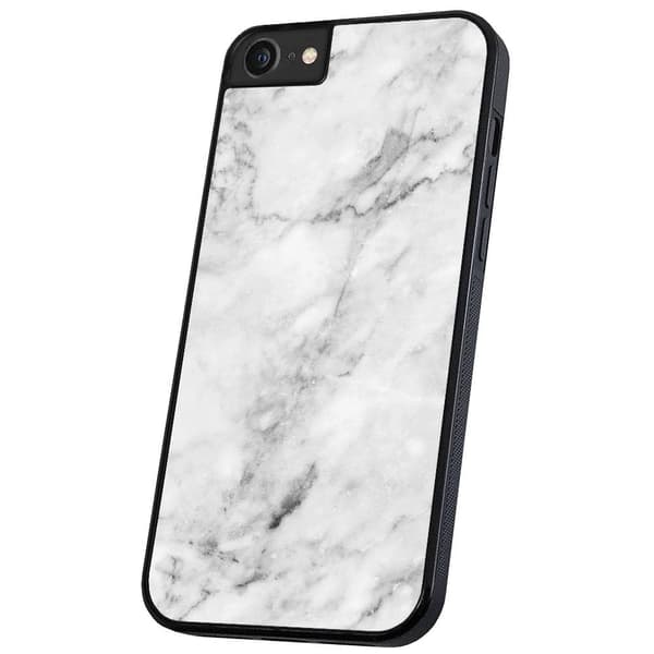 iPhone 16e/17e - Deksel/Mobildeksel Marmor