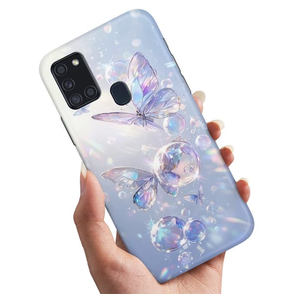 Deksel / Mobildeksel til Samsung Galaxy A21s - Butterflies