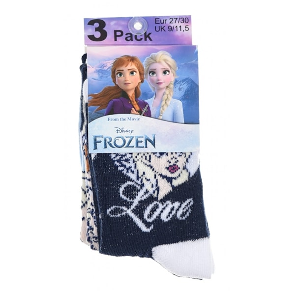 Frozen Barnstrumpor / Strumpor för Barn - 3-Pack 23/26