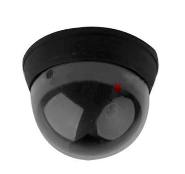 3-Kpl - Feikki Valvontakamera - Dummy Kamera LED-valolla 3-Pack