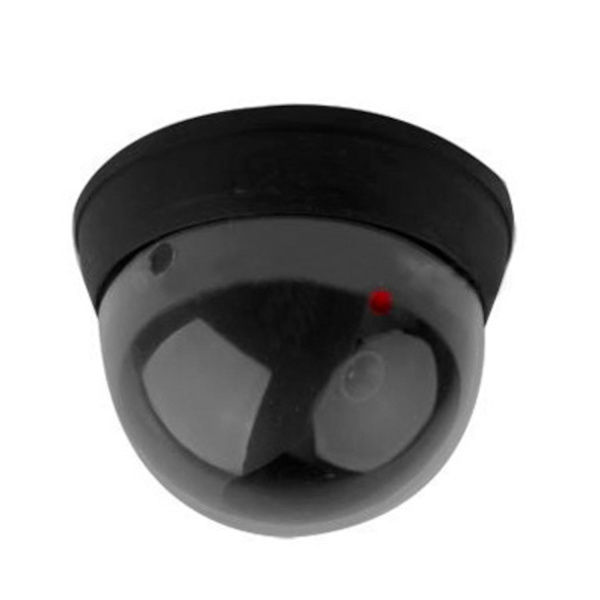 3-Pak - Falsk Overvågningskamera - Dummy Kamera med LED Black 3-Pack