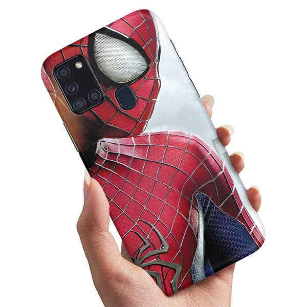 Deksel / Mobildeksel til Samsung Galaxy A21s - Spiderman