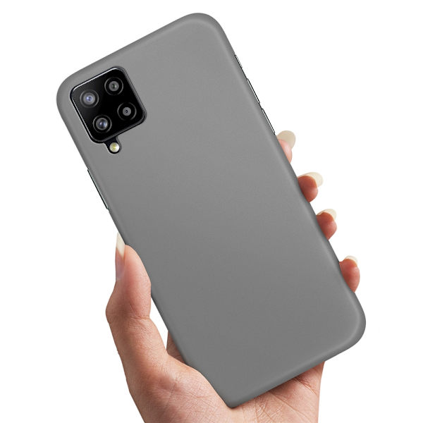 Deksel / Mobildeksel til Samsung Galaxy A12 - Grå