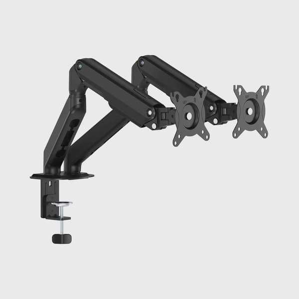 SBOX Skrivbord Skärmfäste VESA 100/32"/2x 9kg Svart