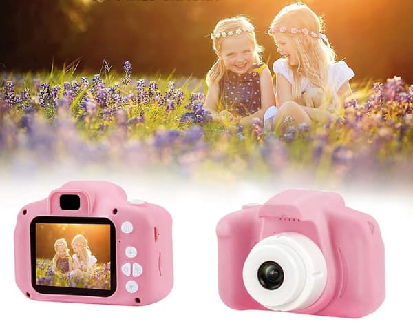 Digitalkamera / Kamera til Børn – Børnekamera Pink