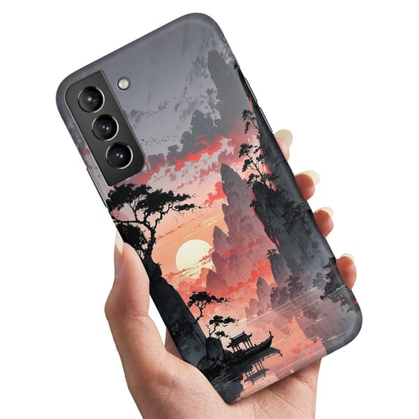 Deksel / Mobildeksel til Samsung Galaxy S21 Plus - Sunset