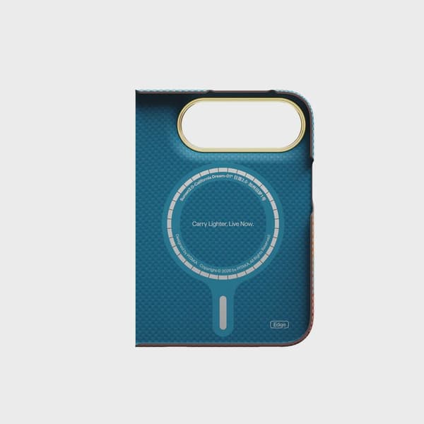 Pitaka Edge MagSafe Bak Fodral iPhone Duo Sunset 2.0