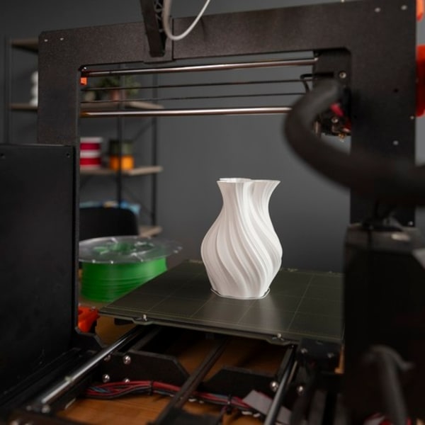1 kg PLA Filament til 3D printer - 1,75 mm White