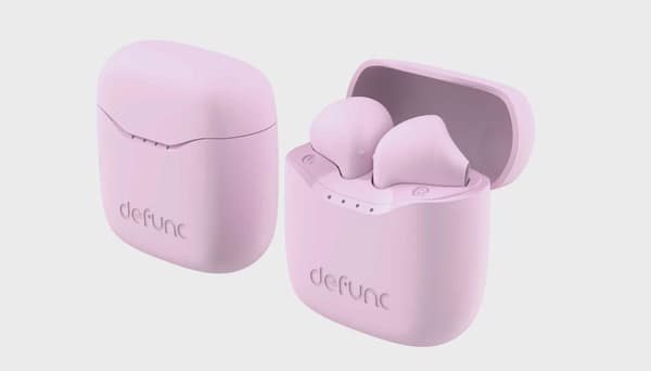 Defunc TRUE LITE II TWS Hybrid In-Ear BT Hörlur Rosa