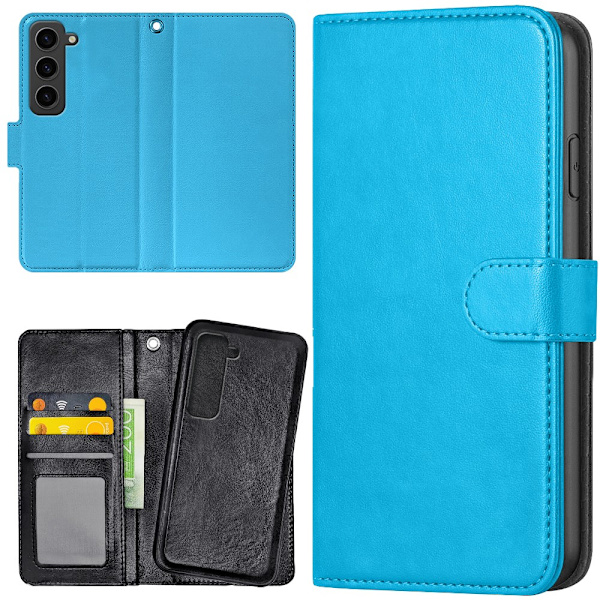 Samsung Galaxy S23 - Mobilcover/Etui Cover Lysblå