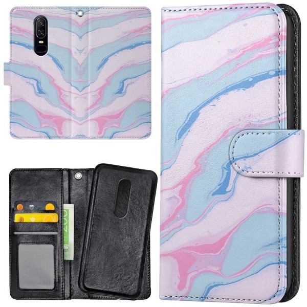 OnePlus 7 - Mobilcover/Etui Cover Marmor