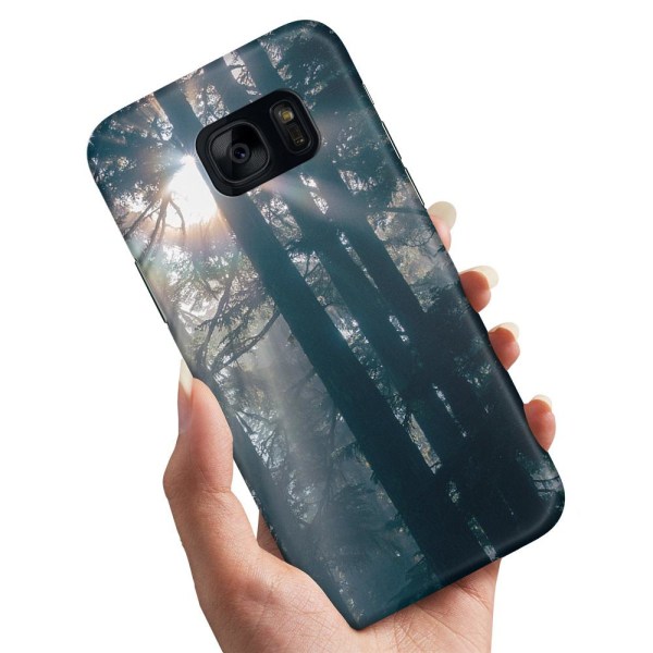 Samsung Galaxy S7 Edge - Cover/Mobilcover Sunshine