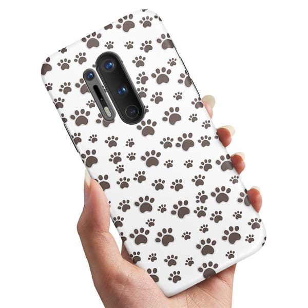 Skal / Mobilskal till OnePlus 8 Pro - Paw Pattern
