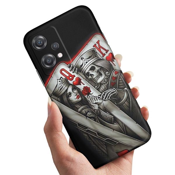 OnePlus Nord CE 2 Lite 5G - Cover/Mobilcover King Queen Kortspil