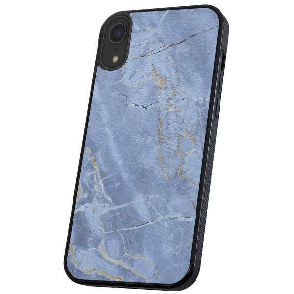 iPhone XR - Deksel/Mobildeksel Marmor Multicolor