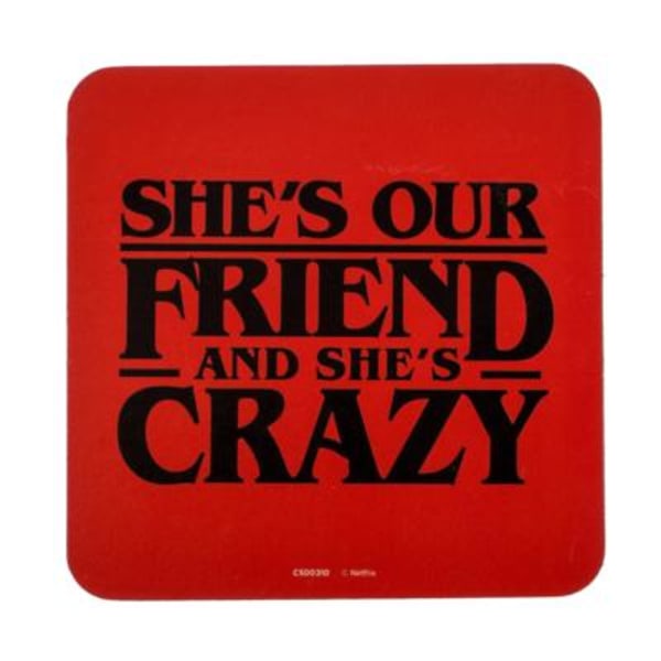4-Pack Coasters Stranger Things - Coasters for briller Multicolor