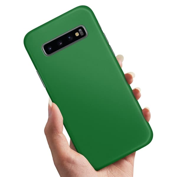 Deksel / Mobildeksel til Samsung Galaxy S10e - Grønn Green