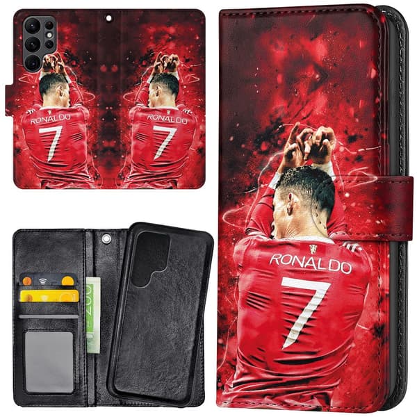 Samsung Galaxy S25 Ultra - Plånboksfodral/Skal Ronaldo