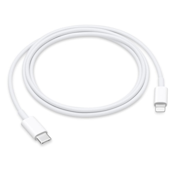 iPhone Lader USB-C - Kabel / Ledning - 20W - Hurtiglader White