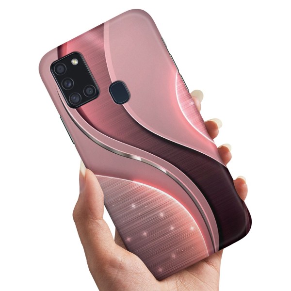 Samsung Galaxy A21s - Cover/Mobilcover Abstract