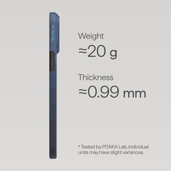 Pitaka Edge MagSafe Fodral iPhone 17 Pro Max Over the Horizon