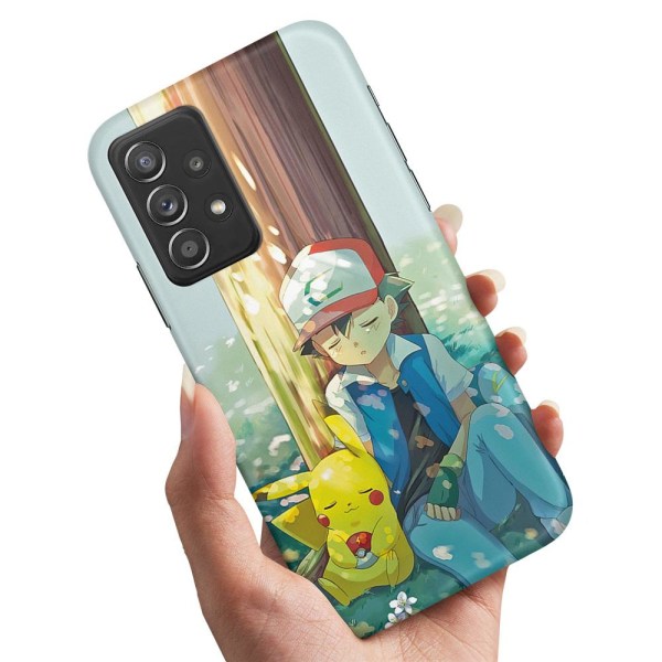 Samsung Galaxy A52/A52s 5G - Cover/Mobilcover Pokemon Multicolor