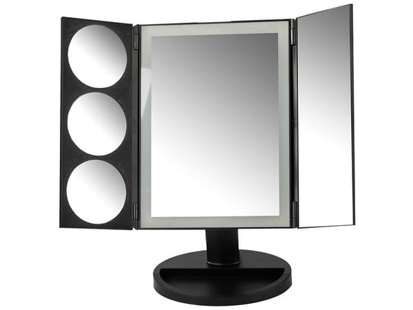 Led sminkspegel som förstorar 3x 5x 10x