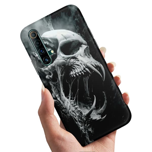 Deksel / Mobildeksel til Realme X50 - Skull