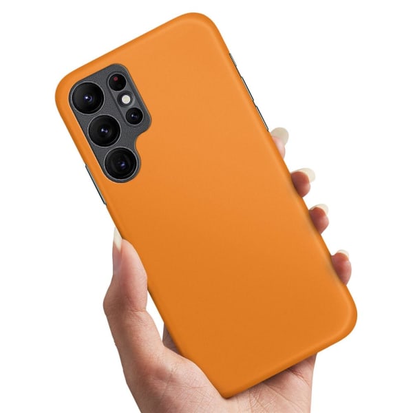 Samsung Galaxy S23 Ultra - Skal/Mobilskal Orange