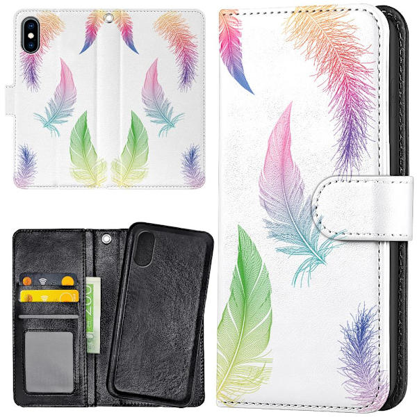 iPhone X/XS - Lompakkokotelo/Kuoret Sulat
