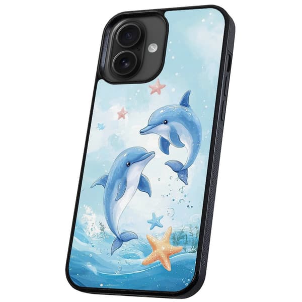 iPhone 16 Plus - Kuoret/Suojakuori Dolphins