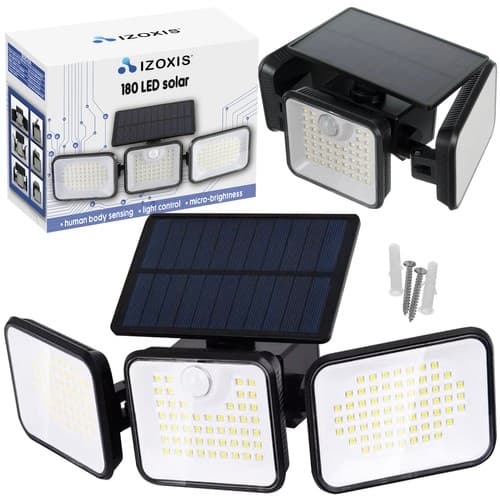 Solcellslampa / Trädgårdsbelysning - Rörelse Sensor - LED