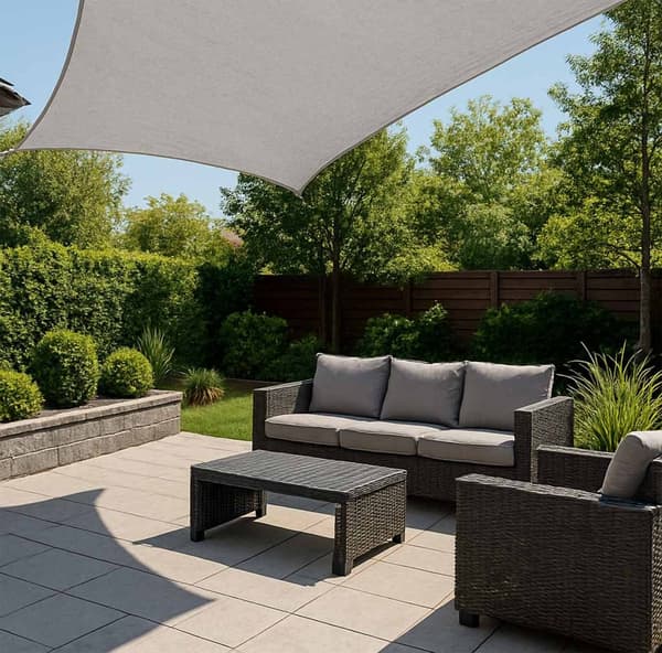 Solseil med UV-Beskyttelse til Uteplass – 4x3 m
